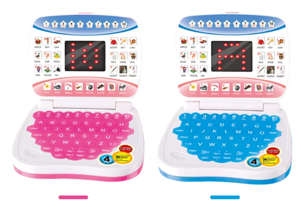 Nešiojamas Kompiuteris MINI - Ankstyvojo Ugdymo Žaislas