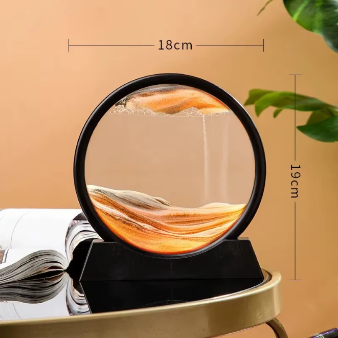3D smėlio laikrodis „Jūros peizažas“