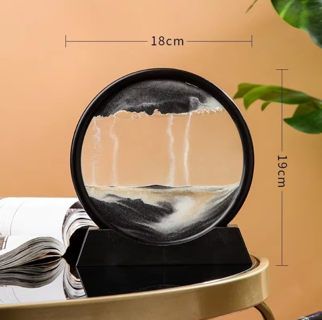 3D smėlio laikrodis „Jūros peizažas“