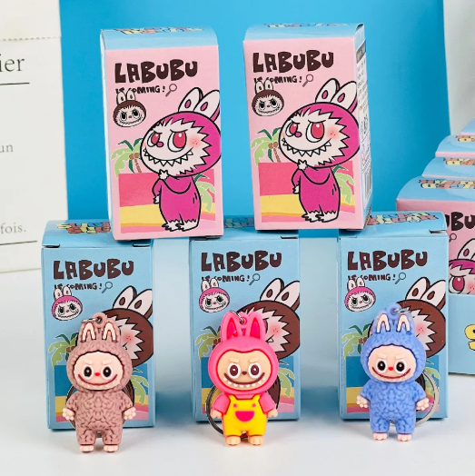 Labubu siurprizų dėžutė – pakabukas / figūrėlė