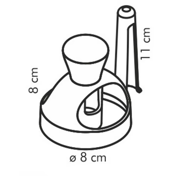 Kūrybiškas spurgų formavimo įrankis