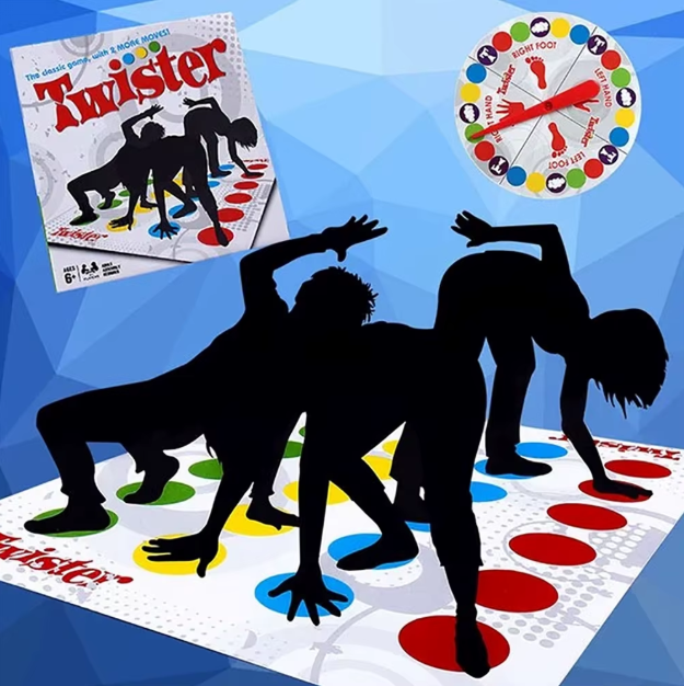 Klasikinis „Twister“ žaidimas