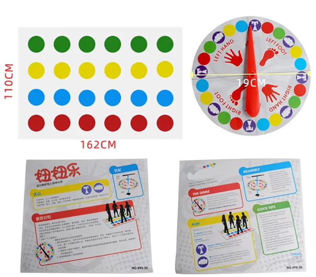 Klasikinis „Twister“ žaidimas
