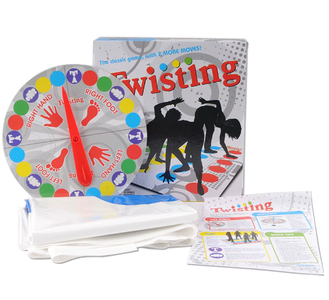Klasikinis „Twister“ žaidimas