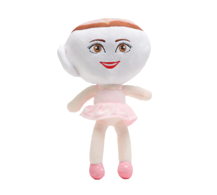 Itališka pliušinė lėlė „Balerina Cappuccina“