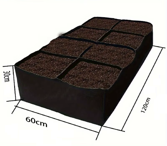 Sodo lysvės auginimo maišas