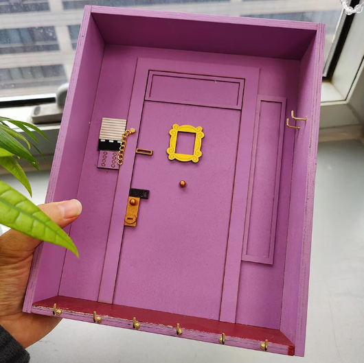 „Draugai“ TV serialo raktų laikiklis