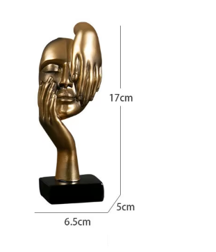 Abstrakti dervos statulėlė