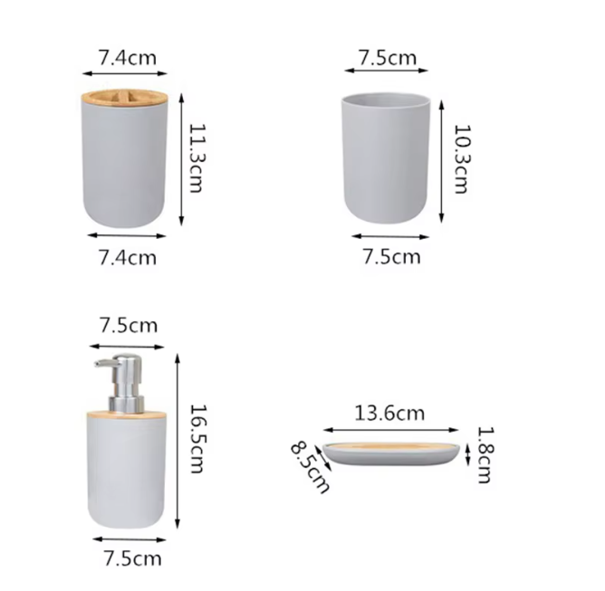 Vonios aksesuarų rinkinys