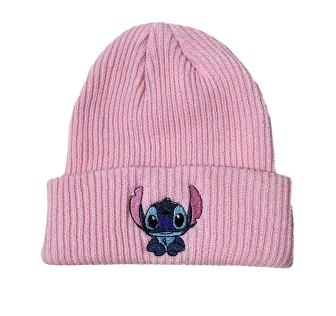 Stitch Megzta Kepurė – Miela Ir Šilta Animacinė Beisbolo Kepurė
