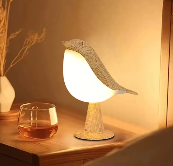 Paukščio formos LED naktinė lempa