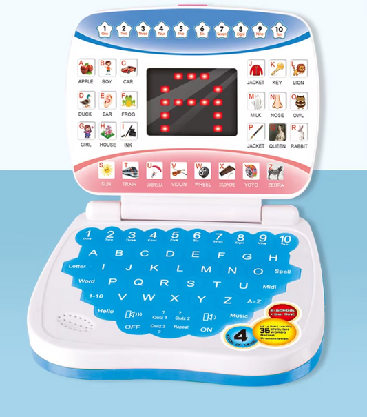 Nešiojamas Kompiuteris MINI - Ankstyvojo Ugdymo Žaislas