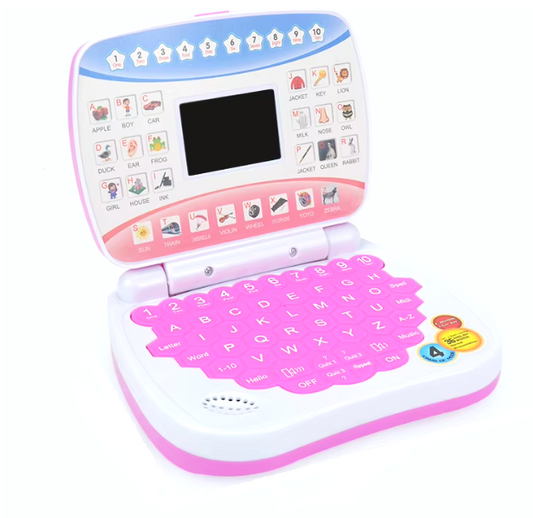 Nešiojamas Kompiuteris MINI - Ankstyvojo Ugdymo Žaislas
