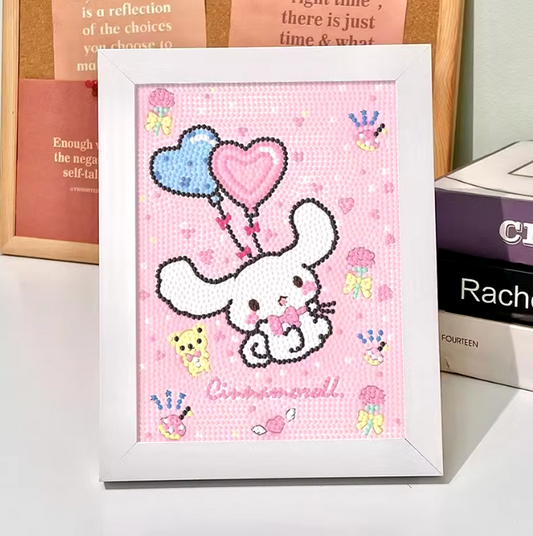 Sanrio Cinnamoroll deimantinės tapybos rinkinys