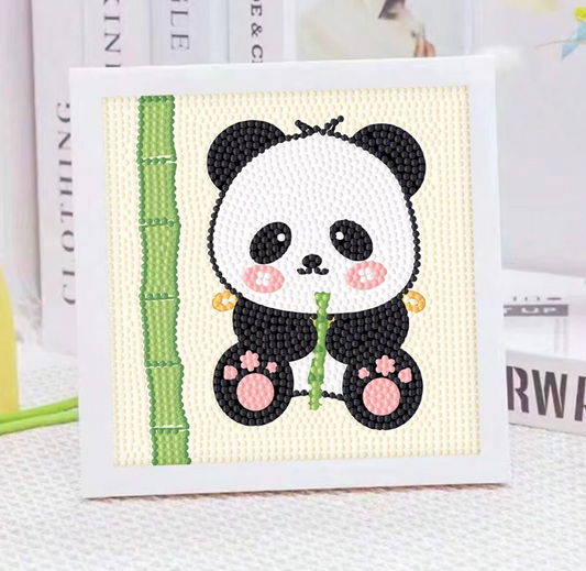 Deimantinės tapybos rinkinys - Panda