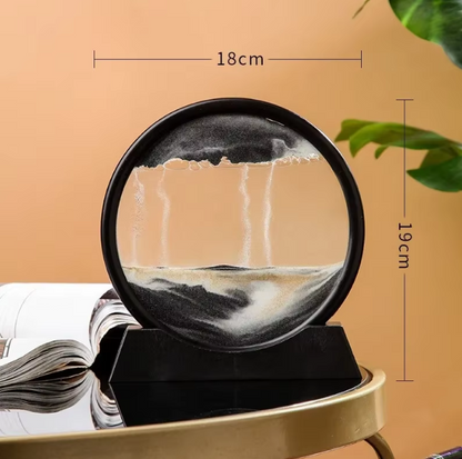 3D smėlio laikrodis „Jūros peizažas“