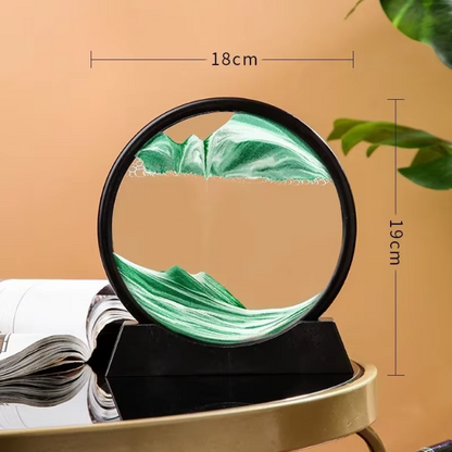 3D smėlio laikrodis „Jūros peizažas“