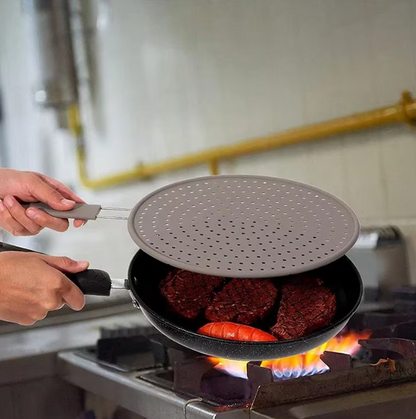 Silikoninis purslų gaubtas su rankena