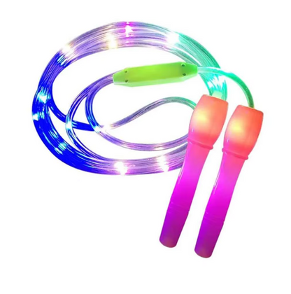 LED šviečianti šokdynė vaikams