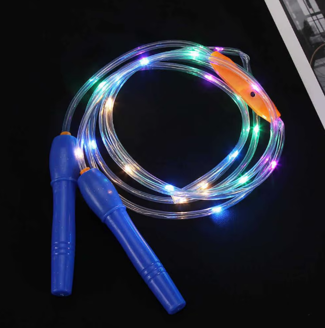 LED šviečianti šokdynė vaikams