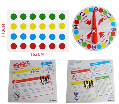 Klasikinis „Twister“ žaidimas