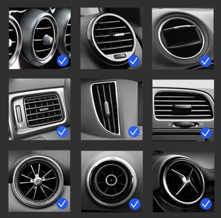 Universalus automobilinis telefono laikiklis