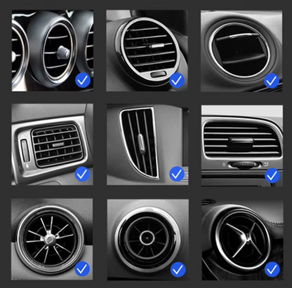 Universalus automobilinis telefono laikiklis