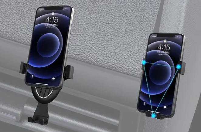Universalus automobilinis telefono laikiklis