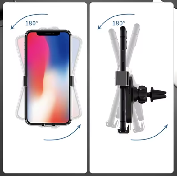 Universalus automobilinis telefono laikiklis