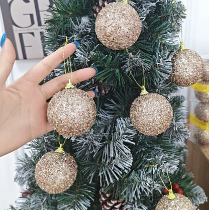 Šampaninių Kalėdinių burbulų rinkinys 30 vnt.