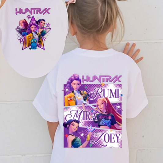 Vaikiški marškinėliai „Kpop Demon Hunters“