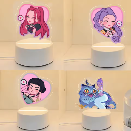 Naktinė lempa „Kpop Demon Hunters“