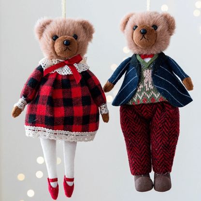 Kalėdiniai meškučių pora