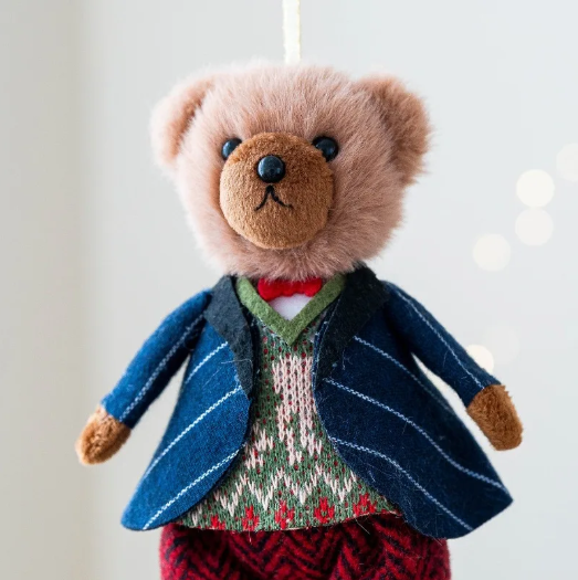 Kalėdiniai meškučių pora