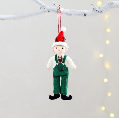 Kalėdinių elfų pora