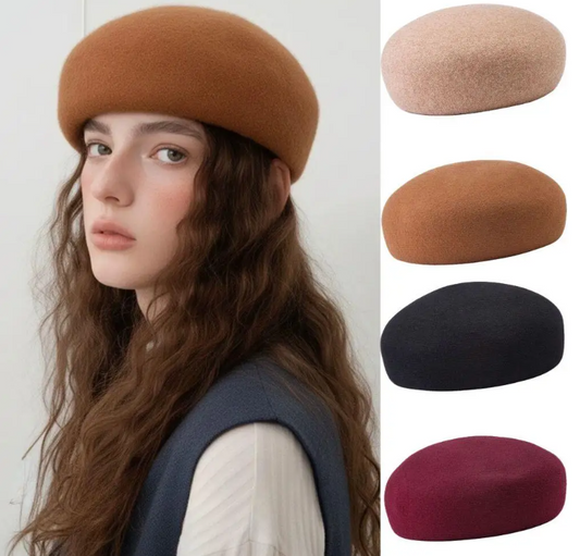 Elegancija su moderniu siluetu – dome top kepurė moterims