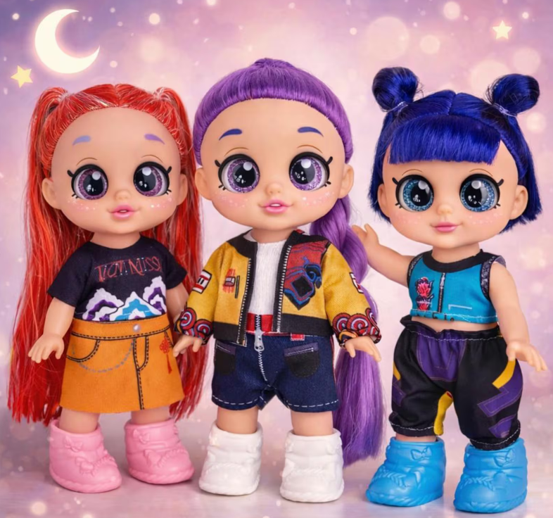 Witch Hunter muzikinė lėlė su 5D akimis