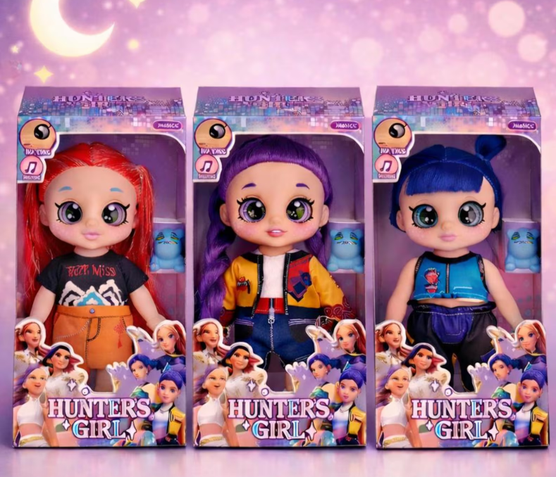 Witch Hunter muzikinė lėlė su 5D akimis