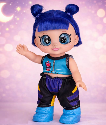 Witch Hunter muzikinė lėlė su 5D akimis