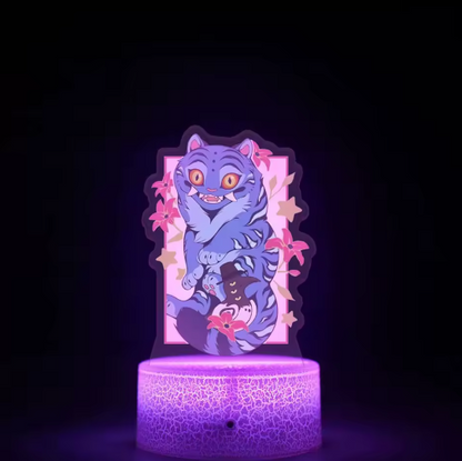 Naktinė lempa „Kpop Demon Hunters“