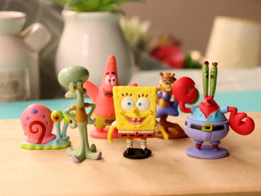 Kempiniuko plačiakelnio 6 figūrėlių rinkinys