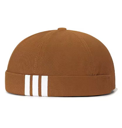 Retro stiliaus kepurė be snapelio