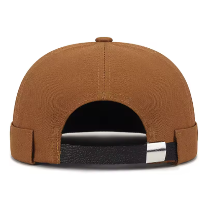 Retro stiliaus kepurė be snapelio