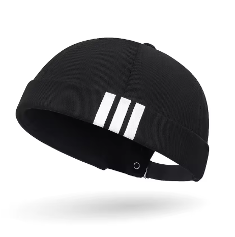 Retro stiliaus kepurė be snapelio