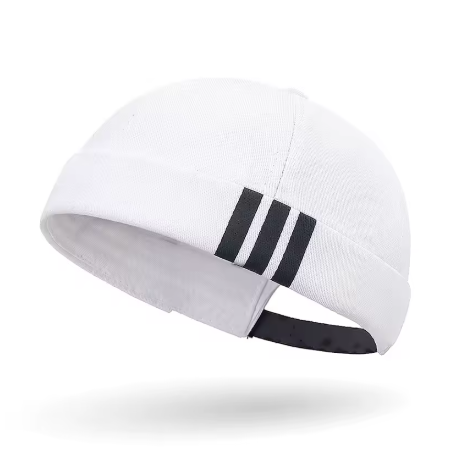 Retro stiliaus kepurė be snapelio