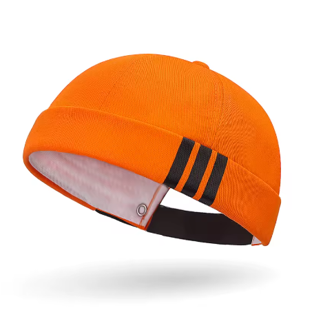 Retro stiliaus kepurė be snapelio