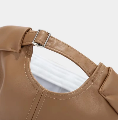 Kepurė be snapelio iš PU odos