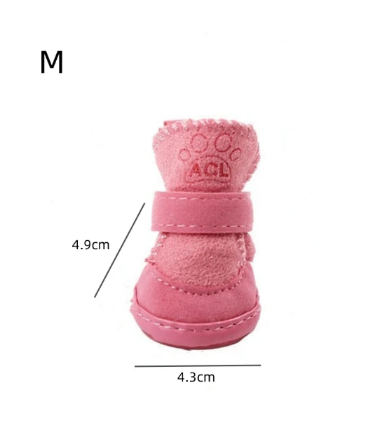 Žieminiai batukai augintiniams (4 vnt. rinkinys)