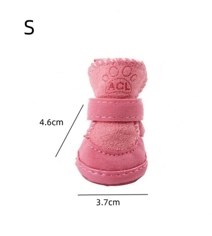 Žieminiai batukai augintiniams (4 vnt. rinkinys)