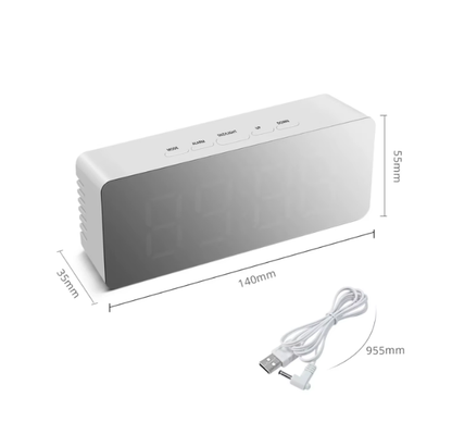 USB maitinamas skaitmeninis laikrodis